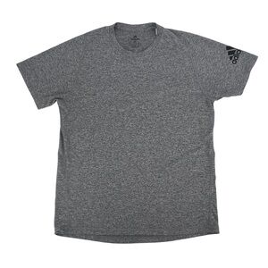 adidas Gray Freelift Aeroready Short Sleeve Sport Shirt Size Medium Men’s